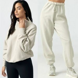 Joah Brown turtleneck sweatshirt and oversized jogger - new without tags.